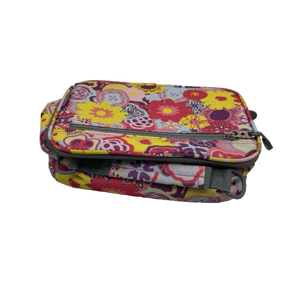 J World New York Lola Floral Insulated Lunch Bag Lunchbox Mesh Pocket